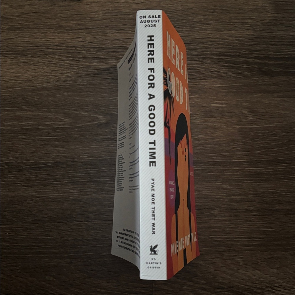 Here for a Good Time Art Print by - Orange and Black,
A Book Of Novel - Picture 4 of 4